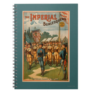 Cuaderno Las burlesqueras imperiales de las mujeres soldado