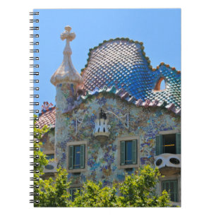 Cuaderno Las casas Batllo de Gaudi