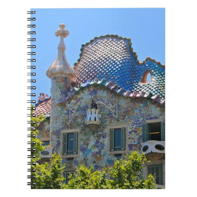 Cuaderno Las casas Batllo de Gaudi (Frente)