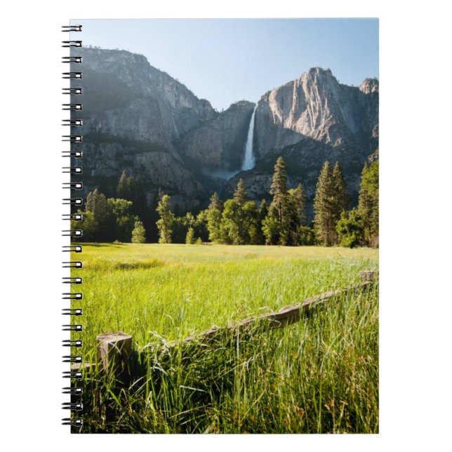 Cuaderno Las cataratas de Yosemite superiores (Frente)