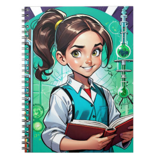 Cuaderno ¡Las chicas aman la ciencia!