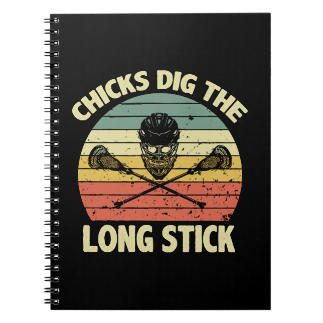 Cuaderno Las chicas digieren el palo largo (Frente)