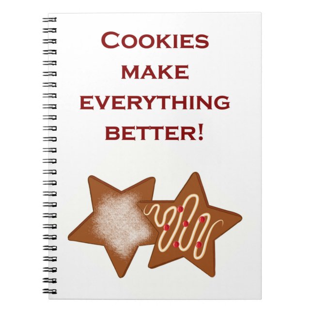 CUADERNO ¡LAS COOKIES HACEN TODO MEJOR! (Frente)