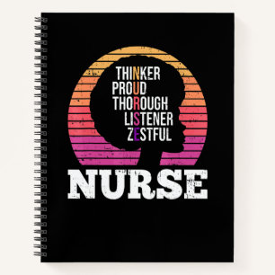 Cuaderno Las enfermeras LPN negras importan afroamericanas