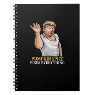 Cuaderno Las especias de calabaza arreglan todo lo esencial