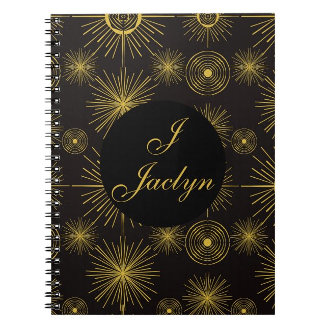 Cuaderno Las estrellas solares celestes del Boho son negras (Frente)