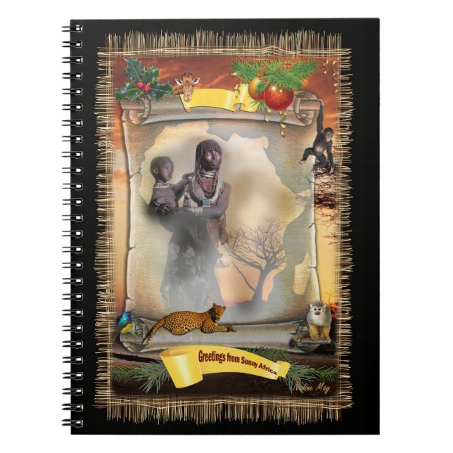 Cuaderno Las expresiones de África (Frente)