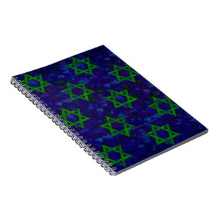 Cuaderno Las filas verdes de las Estrellas de David de Slip