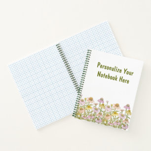 Cuaderno Las flores acuarela Arte botánico