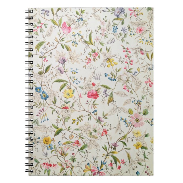 Cuaderno Las flores salvajes diseñan para el material de (Frente)