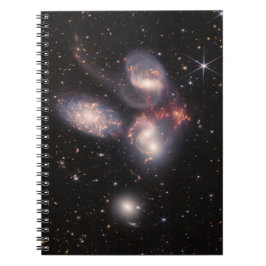Cuaderno Las galaxias Quintet 5 de Stephan en campo profund