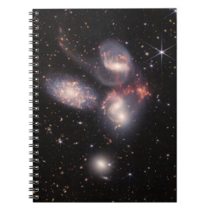 Cuaderno Las galaxias Quintet 5 de Stephan en campo profund