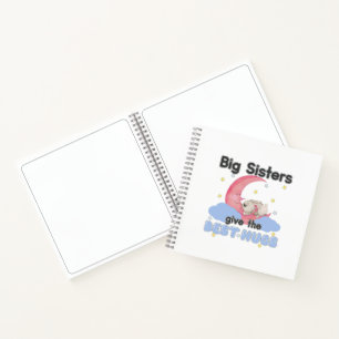 Cuaderno Las grandes hermanas dan los mejores abrazos - Con