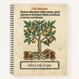 Cuaderno Las Guerras de las Especias Nuez Moscada: Antigua 