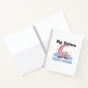 Cuaderno Las hermanas mayores dan los mejores abrazos - Con