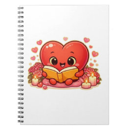 Cuaderno Las historias de amor comienzan dentro del corazón
