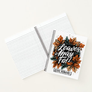 Cuaderno Las hojas pueden caer...