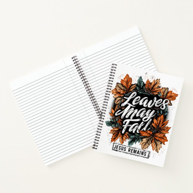 Cuaderno Las hojas pueden caer... (Interior)