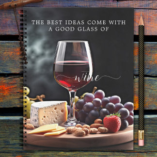 Cuaderno Las ideas del vino siguen siendo vida