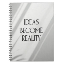 Cuaderno Las ideas se convierten en Reality Journal - Simpl
