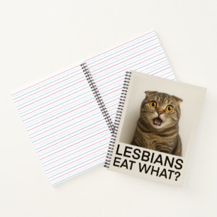 Cuaderno Las lesbianas comen qué divertido