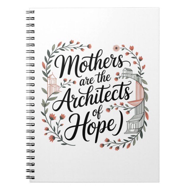 Cuaderno Las madres son las arquitectas de la esperanza (Frente)