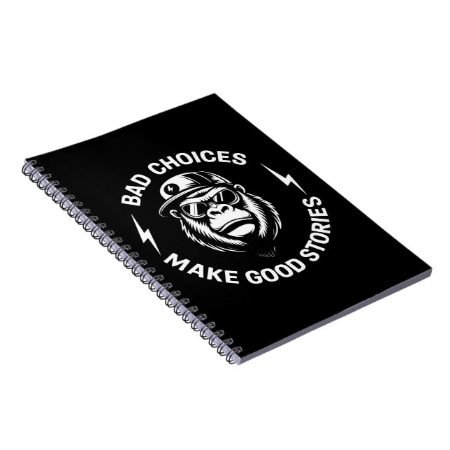 Cuaderno Las malas elecciones del mono hacen que las buenas (Lado Derecho)