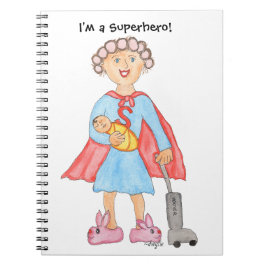 Cuaderno ¡Las mamás son superheroínas!
