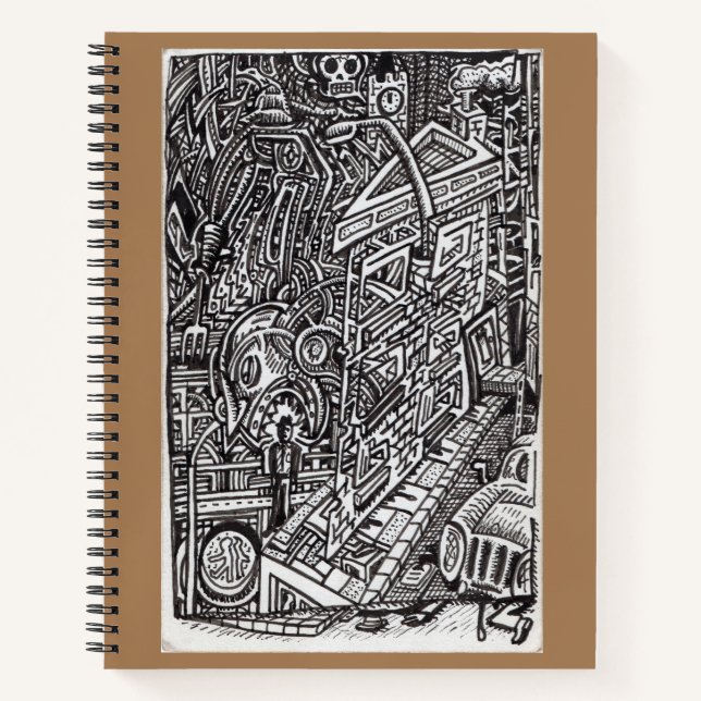 Cuaderno Las mandíbulas del destino (Anverso)