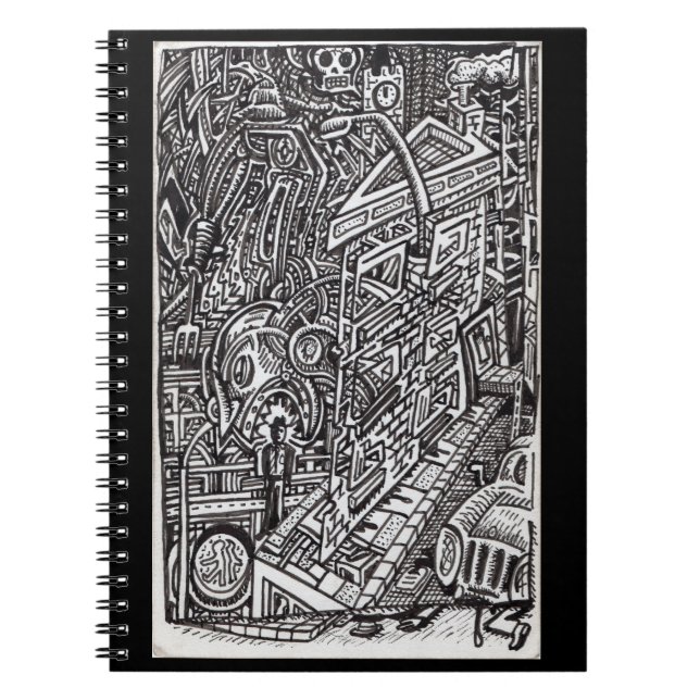 Cuaderno Las mandíbulas del destino (Frente)