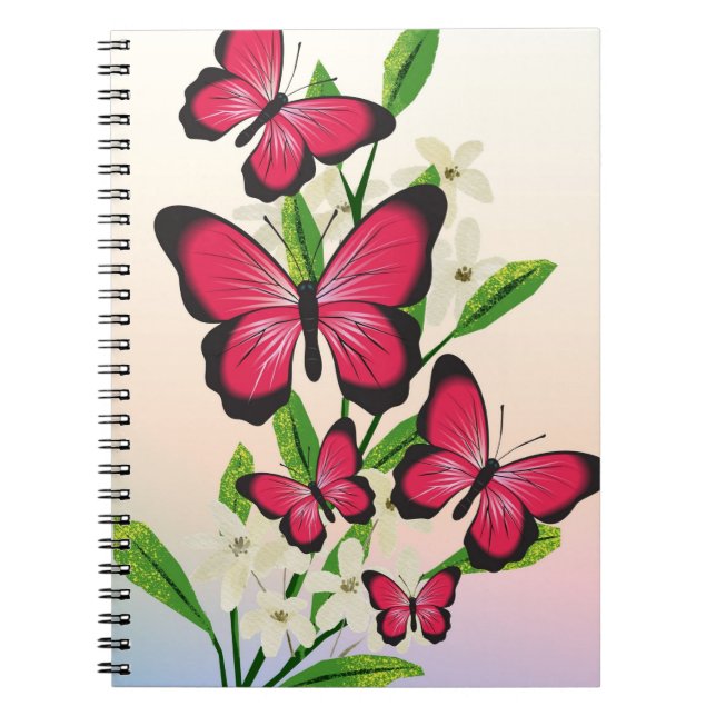 Cuaderno las mariposas (Frente)