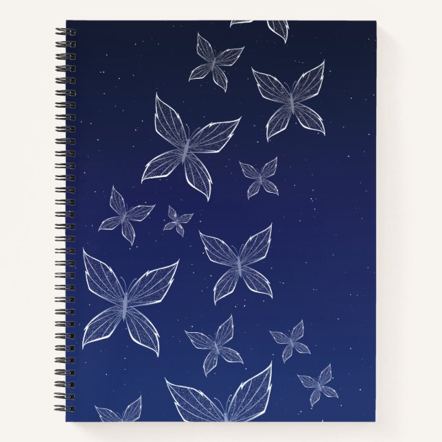 Cuaderno Las mariposas Wraith de Hua Cheng (Anverso)