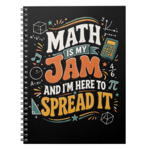 Cuaderno Las Matemáticas son Mi Pasión Estoy Aquí para Difu