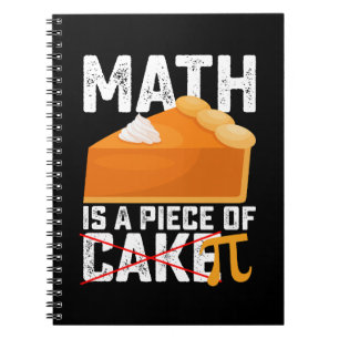 Cuaderno Las Matemáticas Son Un Pedazo De Tarta Día Pi Dive