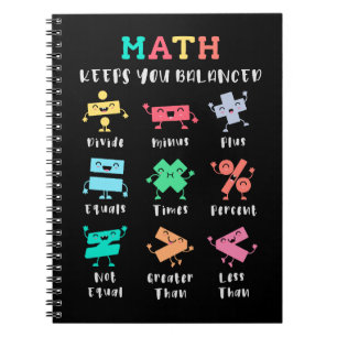 Cuaderno Las matemáticas te mantienen equilibrado