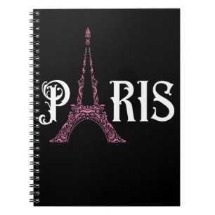 Cuaderno Las mujeres de la Torre Eiffel aman París Francia