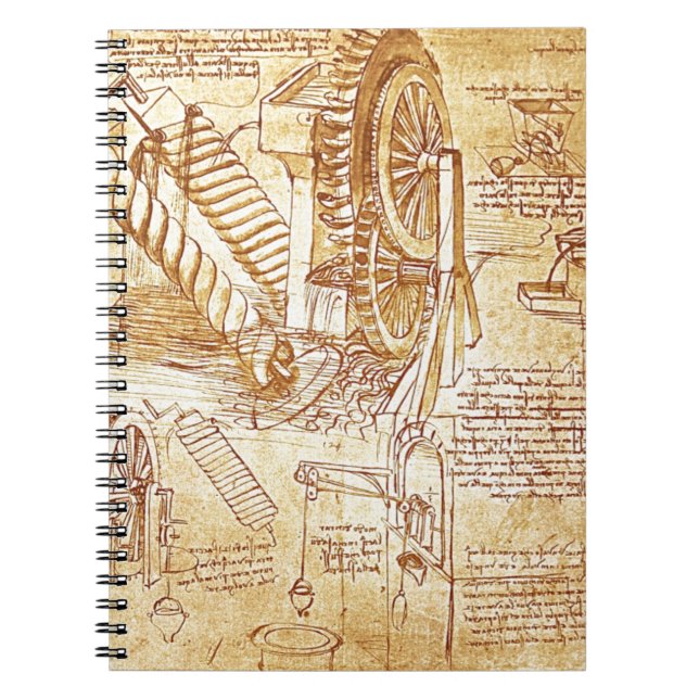 Cuaderno Las notas de da Vinci (Frente)