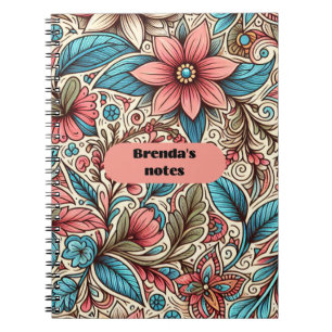 Cuaderno Las notas florales de Brenda