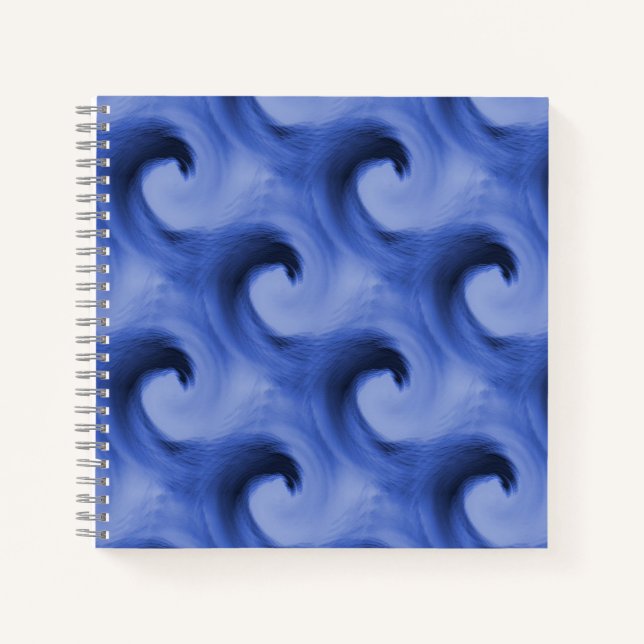 Cuaderno Las olas en el bleu..... (Anverso)