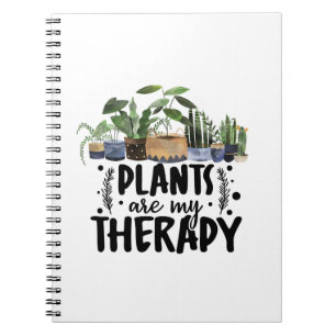 Cuaderno Las Plantas Botánicas Mínimas Son Mi Terapia