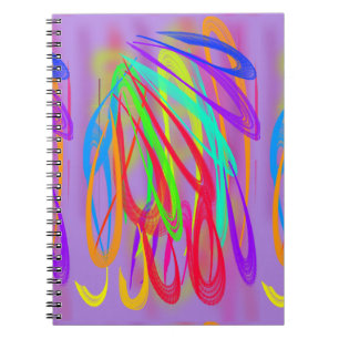 Cuaderno Las plumas coloridas