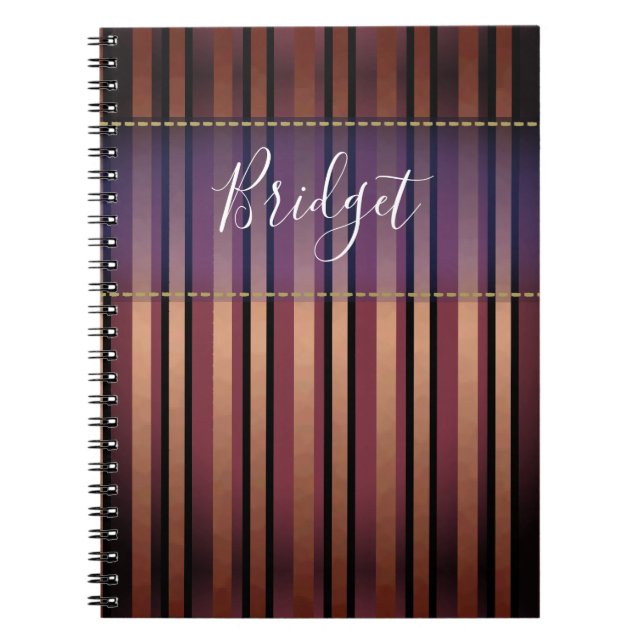Cuaderno Las Rayas de Tu Nombre (Frente)