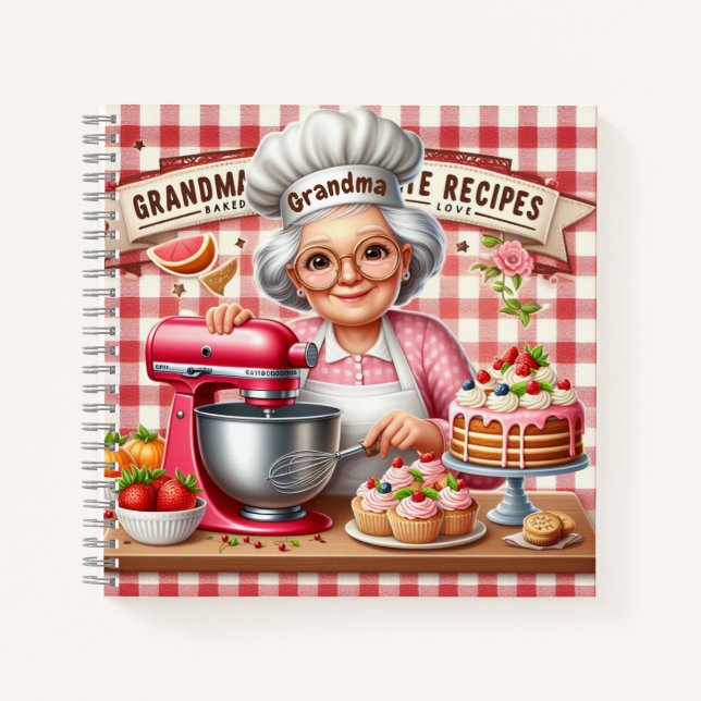 Cuaderno Las recetas favoritas de la abuela (Anverso)