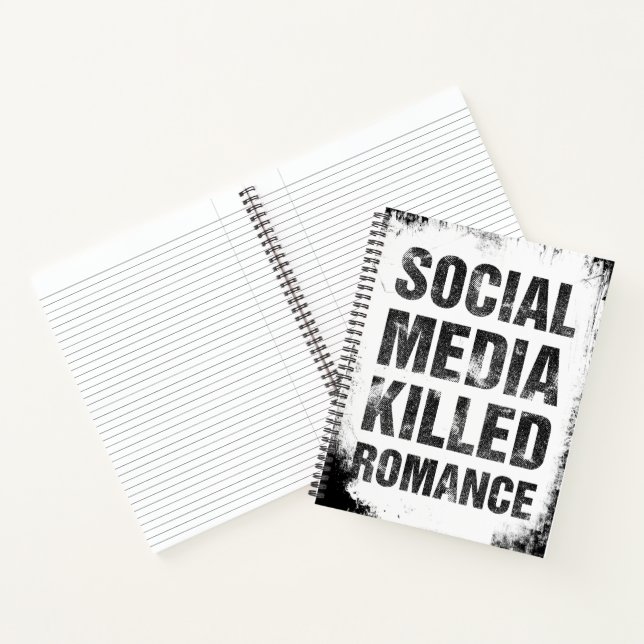 Cuaderno Las redes sociales mataron el romance (Interior)