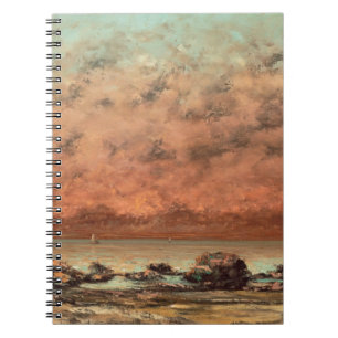 Cuaderno Las rocas del negro en Trouville, 1865 - 66