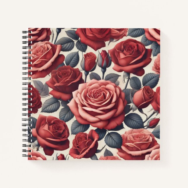 Cuaderno Las rosas son rojas (Anverso)