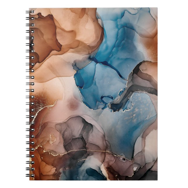 Cuaderno Las tintas alcohólicas son translúcidas. Multicolo (Frente)