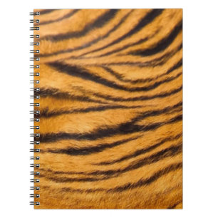 Cuaderno Las tiras de tigre se vuelven negras y el Naranja
