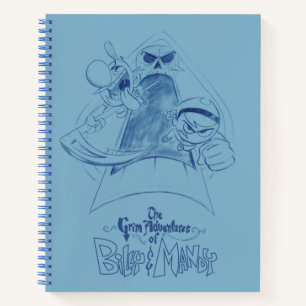 Cuaderno Las tristes aventuras de Billy & Mandy Sketch Art