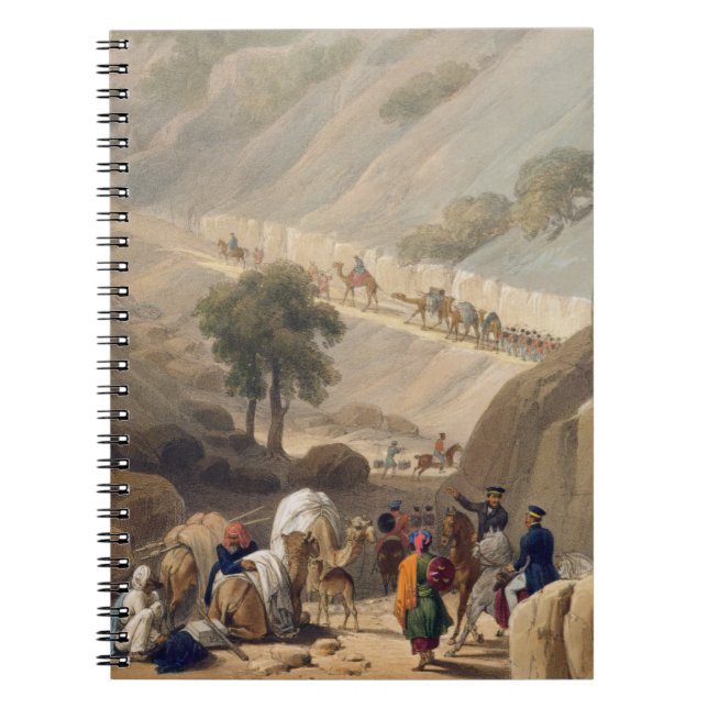 Cuaderno Las tropas que emergen de la parte estrecha del De (Frente)